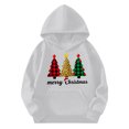 thumbnail image 3 of Sudadera con capucha para niñas y niños, sudadera de manga larga con cuello redondo y estampado de moda, jersey con bolsillo, sudadera de poliéster para niñas, 3 of 8