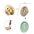 thumbnail image 3 of Peggybyg Seal Head Multipurpose Art Seal Head Envelope Decorative for Wedding Invitations, 3 of 9