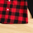 thumbnail image 5 of Casual Suit for Toddler Boy 2Pcs Long Sleeve Plaid Shirt and pants Outfits 4-8 Years, 5 of 9