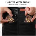 thumbnail image 3 of Jurassic World: Teoría del caos-theme Copper Metal Lighter Shell, Premium Replacement Refillable Lighter Case with Durable Metal Construction, Compatible with Zippo and Most Standard Lighter Models, 3 of 6