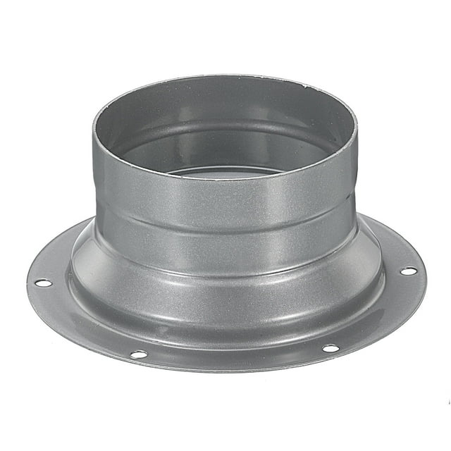 Unique Bargains Bride de Connecteur de Conduit 3 Pouces Raccord en Métal Bride de Tuyau Droite Ronde Conduit de Ventilation