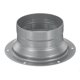 thumbnail image 1 of Conector de conducto de 3 pulgadas Uxcell, accesorio de metal, brida de tuberías rectas, conducto de ventilación redondo, 1 of 5