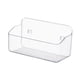 thumbnail image 4 of Estante de baño de pared de fácil instalación, transparente, para ducha, de acrílico, para almacenamiento 28x13x15cm, 4 of 9