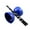 Blue, variant on Yirtree Funny Chinese YOYO 3 Bearing Clutch Diabolo Set Metal Sticks String Bag Toys