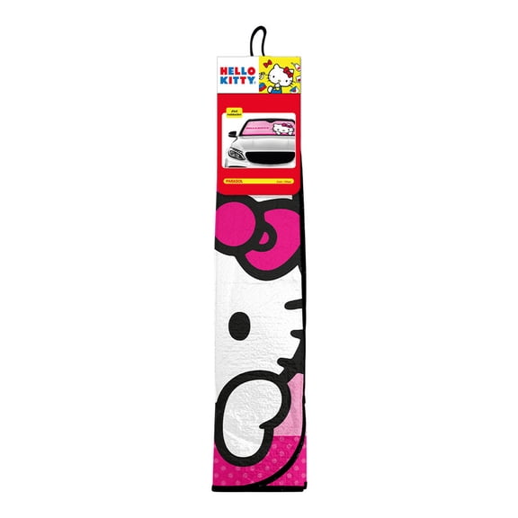 Parasol Frontal Hello Kitty Rosa H4-PS137