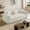 Beige White, variant on Rophefx 66.5" Modern Upholstered Cloud Couch, Chenille 2 Seater Deep Seat Loveseat, Compression Sofa, No Assembly Required