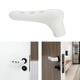 thumbnail image 5 of Manija de perilla de puerta de silicona Tope de puerta silencioso antiestático Compatible con Blanco, 5 of 8