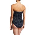thumbnail image 2 of Tommy Bahama Sea Swell Strapless Long Bandini Swim Top, Black, S, 2 of 2
