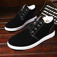 thumbnail image 2 of Zapatos para caminar Botas de nieve Color sólido Hombres High Top para viajes Desplazamientos Escalada, 2 of 8