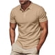 thumbnail image 1 of pstuiky camisetas de hombre, Camiseta de manga corta con cuello en V y color liso para hombre, ajustada, elástica y sin costuras para fitness y actividades al aire libre. ropa de hombre xxxl, 1 of 6