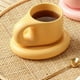 thumbnail image 5 of 400ML Ceramic Mug Nordic Ins Fat Handle Breakfast Coffee Milk Water Cup with Tray Drinkware Couple Ice Cream Dessert Cup, 5 of 5