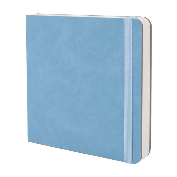 M Buder Cuaderno de Acuarela 30 Hojas 300GSM Papel para Dibujo 15x15 cm Azul