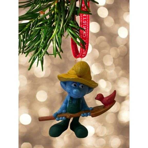 Smurfs movie 3” pvc Figure Figurine Charm Figure Figurine rare gift collect