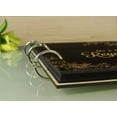 thumbnail image 4 of Custom Wedding Floral Wood Engraved Guest Book Personalized Bride & Groom Photo Album Scrapbook, 4 of 5