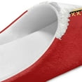 thumbnail image 4 of Chaqlin Christmas Design Pattern Comfy Gifts Slippers Soft Plush Fuzzy Cozy Non Slip Indoor Outdoor House Shoes Warm Memory Foam Sole Lightweight For Women, 4 of 7
