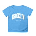 thumbnail image 4 of Big Kid Boy And Girl Fashion Casual Print Round Neck Loose Short Sleeve T Shirt Top T Shirts Bulk Kids Long Sleeve Light Shirt Girl Shirts Crop Tops Crop Tops for Kids 9-10 Girls 10-11 Years Blue, 4 of 4