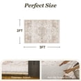 thumbnail image 2 of SIXHOME 2'x3'Area Rug Washable Distressed Vintage Medallion Rugs for Living Room Bedroom Home Decor Beige, 2 of 2