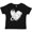 AB-Black, variant on Inktastic Lung Cancer Awareness White Ribbon Around Heart Boys or Girls Baby T-Shirt