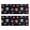 Black Dog Paw, variant on Kitchen Rugs Sets Of 2,Bernese Mountain and Flower Anti Fatigue Kitchen Mat Rugs Non Slip Washable,Decorative Kitchen Floor Mats for Kitchen,Sink,Laundry,17"X47"