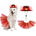 thumbnail image 2 of Thanksgiving Dog Costume Set Turkey Hat with Dog Tutu Skirt for Small Medium Dog Cat Thanksgiving Accessories, 2 of 6