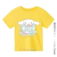 thumbnail image 3 of Sanrio-Camiseta de Hello Kitty para niños, camiseta de manga corta informal de dibujos animados, ropa para bebés, ropa para niñas, 3 of 4
