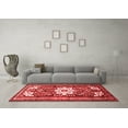 thumbnail image 3 of Ahgly Company Indoor Square Persian Red Traditional Area Rugs, 8' Square, 3 of 4
