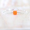 thumbnail image 3 of Carnelian 10mm Cube Shape Faceted Cut Beads 7 inch adjustable Silver Plated Clasp Bracelet for men, women, unisex. Link Chain Stacking Bracelet.|LINK_01755, 3 of 4