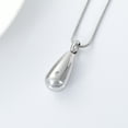 thumbnail image 4 of Teardrop Cremation Jewelry Memorial Teardrop Ashes Keepsake Urns Pendant Necklace for urn Necklaces Ashes Jewelry Gifts for Men Women, 4 of 6