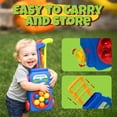 thumbnail image 4 of Set de golf para niños pequeños Atlasonix con carrito, guantes y pelotas, 4 of 7