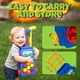 thumbnail image 4 of Set de golf para niños pequeños Atlasonix con carrito, guantes y pelotas, 4 of 7