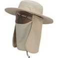 thumbnail image 5 of Sombrero para El sol Brillar Protección UPF 50 Impermeable Caqui, 5 of 5