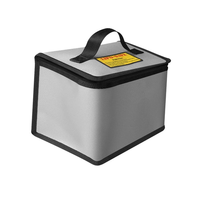 Lipo Pouch Caja de almacenamiento Estuche protector Portátil a prueba de explosiones Fácil de almacenar y Estuche de contenedor CUTICAT Bolsa LiPo