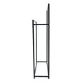 thumbnail image 5 of CNCEST 2-Tier Freestanding Towel Rack Metal Towel Bar Bathroom Black Tall Towel Stand, 5 of 10