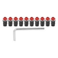 thumbnail image 2 of Fairing Screen , Windshield Screw Kit Functional With Wrench For Motorcycle Red,Black,Golden, 2 of 8