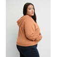 thumbnail image 3 of Hanes Originals Women’s French Terry Cropped Hoodie (Plus Size) Allgood Gold 2X, 3 of 6