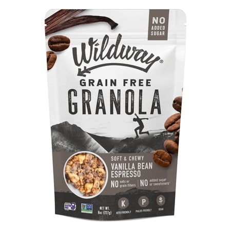 Wildway Vanilla Bean Espresso Grain-Free Granola | 8 oz