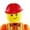 Construction Man, variant on LEGO® Oversized Character Decorative Pillow Buddies