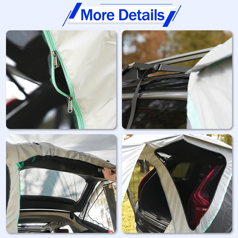Car trunk, mosquito net, ventilation, anti mosquito tailbox, tent, outdoor  SUV tailgate, canopy, rear rest, sunshade