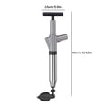 thumbnail image 4 of Herramientas Air Power Drain Blaster Desatascador de fregadero manual, removedor de obstrucciones universal para fregaderos de cocina domésticos (gris) Sywqhk Libre de BPA, 4 of 4