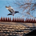 thumbnail image 5 of Plastic Bird Spikes, 17.72-Inch Bird Deterrent Strip with Breakaway Sections for Pigeons on Fence, Roof, Railing and Ledge, Gray, 5 of 8
