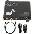 thumbnail image 3 of Audio Converter, 24 Bit DAC Audio Converter Optical To Stereo L/R  Durable 3.5mm Jack  For  For Laptop For PS3 For, 3 of 8