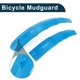 thumbnail image 3 of Guardabarros de bicicleta de carretera MTB Unique Bargains, delantero 12.60", trasero 18.11", guardabarros ajustable azul, 1 juego, 3 of 6