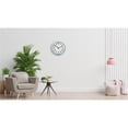 thumbnail image 6 of Pemberly Row Modern / Contemporary 13 inches Retro Round Wall Clock, 6 of 6