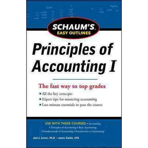 Schaum's Easy Outline of Principles of Accounting (Paperback)