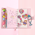 thumbnail image 4 of DIY Lined Journal Sketchbook Pocket Planner Girls Diary Cute Notepads Stationery Notebooks Journals School Office Supplies, 4 of 6