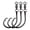 3pc 10 0, variant on 6pcs/Bag Circle Hooks With Swivel Ring 6/0# 8/0# 10/0# Anti-tangling Sea Fishing Hooks Fishhook Swivel Set Tackle