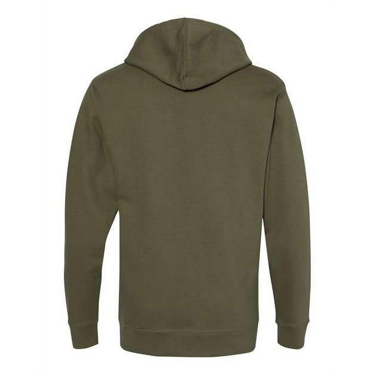 Independent Trading SS4500 Midweight Hooded Pullover Sweatshirt Army 4X Walmart