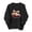 Shirts-15Black, variant on Gamivast Pullover Sweatshirts for Women Glitter Football with Bow Detail Graphic Print Crew Neck Long Sleeve Pullover Tops Trendy Casual Wear