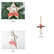 thumbnail image 2 of Inteprter Colgador de puerta Colgante de pared Adorno de Navidad Suministros de vacaciones Accesorios para festivales Decoraciones para el hogar Kits de decoración para fiestas Patrón de ciervo Inteprter HA069606-01, 2 of 6
