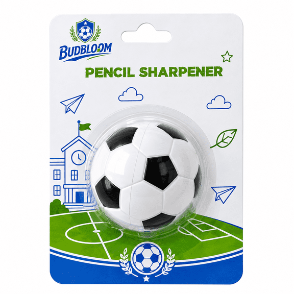 BUDBLOOM Soccer Ball Manual Pencil Sharpener